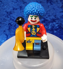 LEGO CIRCUS CLOWN Sammelfigur - Vitrinenfigur - mit Platte
