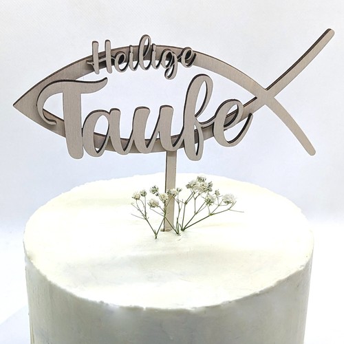 Tortenstecker cake topper - cake,