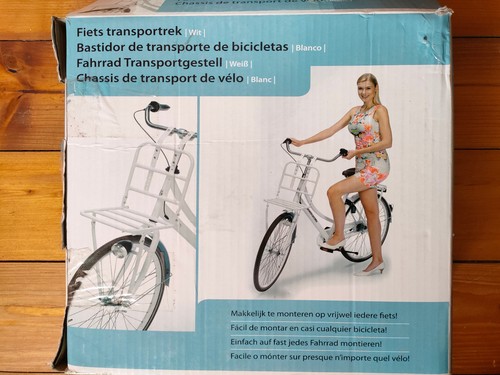 Fahrrad transportgestell weiss - fahrrad,