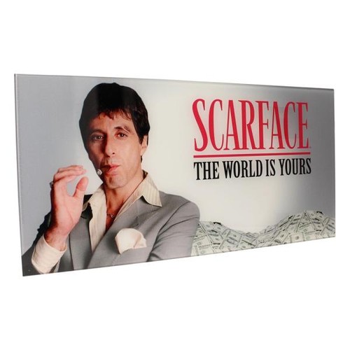 Scarface glasposter the world - the,