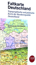 Landkarte Bundesrepublik
