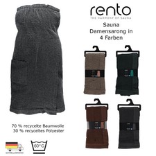 RENTO Damen Sauna Sarong Kenno