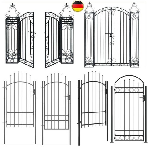 Gartentor stahl schmiedeeisen - gartentor, stahl/schmiedeeisen