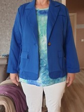 Damenblazer in Royal Blau, Gr. 3XL NEU leichte Sommerqualität