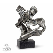 Formano Büste Paar aus Kunststein antikfarbener 34cm-761774