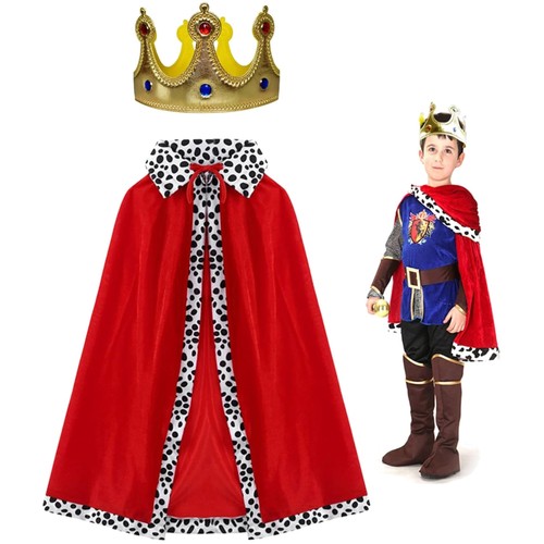 Prinz kostüm umhang krone - prinz,
