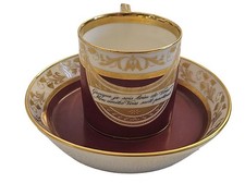 Seltene WIENER Prunktasse /