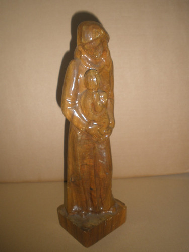 Heiligenstatue holzfigur maria - holzfigur,