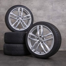 Audi A6 S6 Winterräder 20 Zoll 4G C7 Felgen 4G9601025M silber glanz