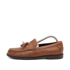 Cole Haan Herren Tassel Loafer Mokassin Braun Leder Kollektion Slipper EU 41