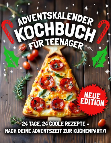 Adventskalender kochbuch - kochbuch,