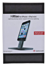 Twelve South® HiRise 12-1404 für Apple® iPhone iPad mini schwarz Ladestation OVP