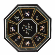 36 " Schwarz Marmor Esstisch