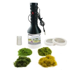 WWS Pro Grass Grand Begrasungsgerät Starter Set - Modellbahn Modellbau Streugras