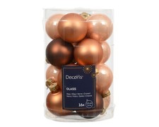 16 Weihnachtskugeln 3,5cm Glas Christbaumkugeln Weihnachtsbaumkugeln klein mini