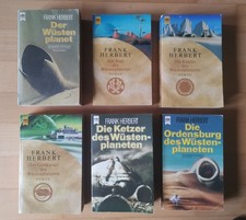 Der Wüstenplanet - Frank Herbert - Band 1-6 - kompletter Zyklus - Dune