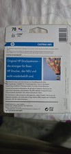 HP 78 Original Farb Tintenpatrone Verschlossen MDH: 2009 OVP 