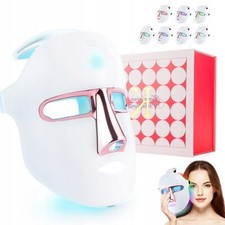 LED Gesichtsmaske Lichttherapie 7 Farben LED Maske Photon Anti Akne Anti Falten