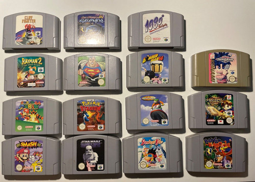 Nintendo spielesammlung - nintendo, 64