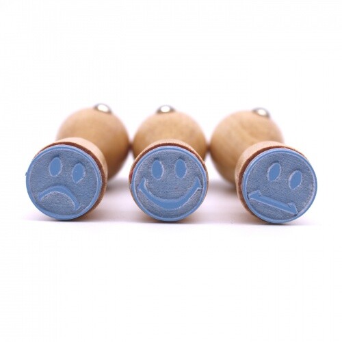 Stempel smiley mm - Ø,