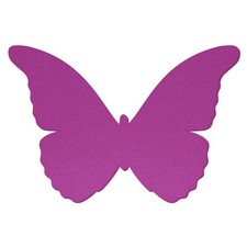 Lila Filz Schmetterling - Deko Basteln 3-60 cm