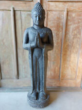 Buddha Skulptur Lava Guss