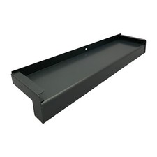 Aluminium Fensterbank Anthrazit RAL7016 Außen 50-210 mm inkl. Alu Putz-Abschluss