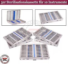 Sterilisationskassetten 5x Desinfektionswanne zur Aufbewahrung von Instrumenten