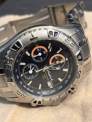 Chronograph alarm color - alarm,, bi-color