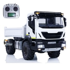 DELager 4x4 1/14 RC Hydraulischer Metall Dump Truck Kipper I6S Radio Sound Light