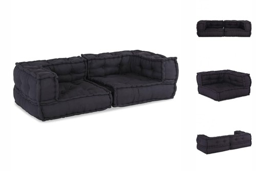 Pouf modular sofa anthrazit - sofa,