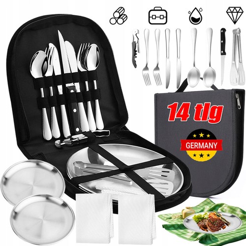 Camping geschirr besteckset - geschirr,