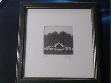 Radierung Volker Kühn limitierte Auflage