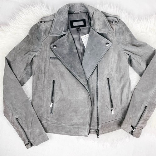 Mango wilderleder jacke - wilderleder,