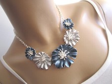 Damen Collier Hals Kette kurz
