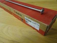 25 Stück Würth Tellerkopfschrauben ASSY 4 WH verzinkt 10x440/120