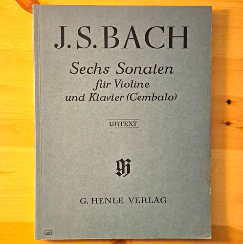 Henle verlag s - verlag, bach