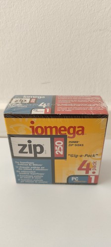 Iomega zip 250mb disks - zip, 4