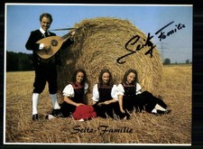 Seitz Familie Autogrammkarte Original  Signiert # BC 226484