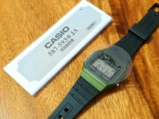 Casio F-91WM-3AJH Grün Uhr