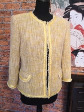 Madeleine Blazer Jacke Gelb Gr. 38
