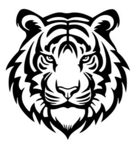 Tiger autoaufkleber - ,
