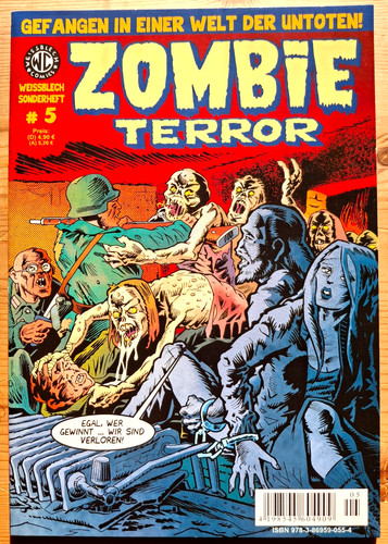 Zombie terror weissblech - zombie,