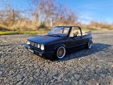 1:18 VW Golf 1 Cabrio Tiefer Tuning mit 15 Zoll BBS Echt Alu Felgen