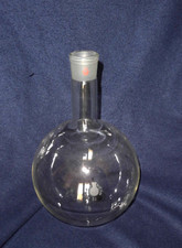 Steh-Kolben 2000 ml Rasotherm, Hülse: NS 29, Laborglas DDR Lagerbestand