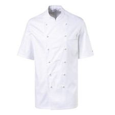 Kochjacke weiß halbarm