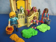 6934 Pferdestall Stall Figuren 2x Pferde Erweiterung zu 6926 Playmobil 4921