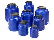 Weithalsfass 5/10/20/30/40/60/80 l Sauerkrautfas Regen Fass Gepäcktonne Camping