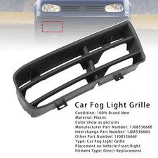 Front Right Side Bumper Grille
