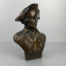 Dekorative Bronze-Büste "Der Alte Fritz", Friedrich II. der Große, K. v. Preußen